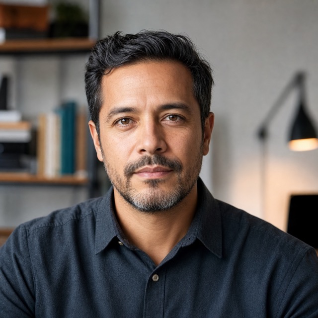Portrait of Daniel Reyes, Procyss research editor